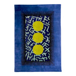 Valley of the Suns Hand Tufted Wool Rug - Blue and Yellow
