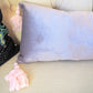 Extra Skinny Lumbar Pillow with Tassels - Pink - MAIA HOMES