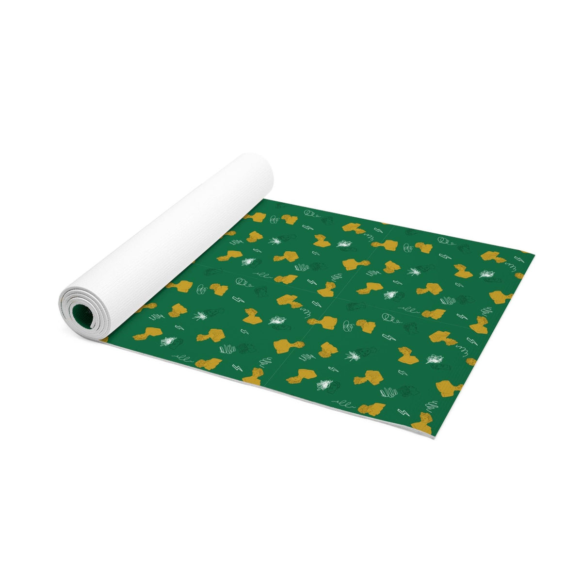 Venus Goddess Green Foam Yoga Mat