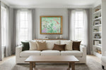 Framed room mockup - gold