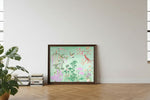 Framed room mockup - leaning