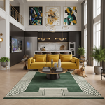 Verdant Sanctuary Hand Tufted Wool Rug