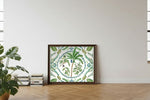 Framed room mockup - leaning