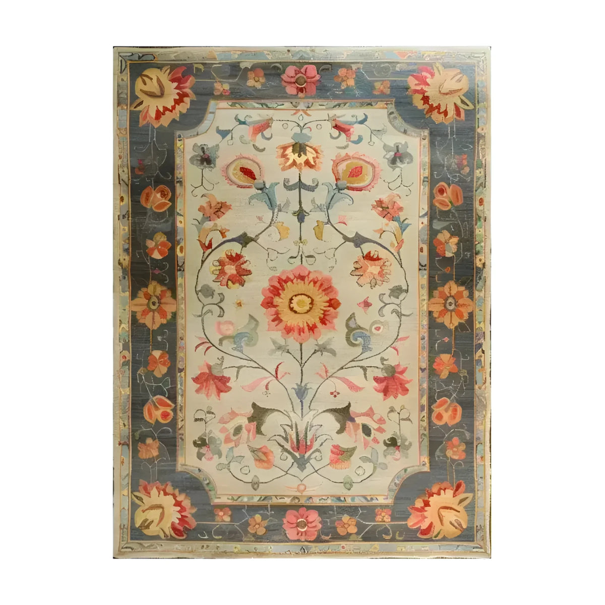 Introducing the Vibrant Modernity Hand Knotted Area Rug, a stunning piece that combines bold colors and contemporary patterns for a striking visual impact. Crafted with meticulous attention to detail, this rug adds a dynamic touch to any space, infusing it with modern elegance and personality.