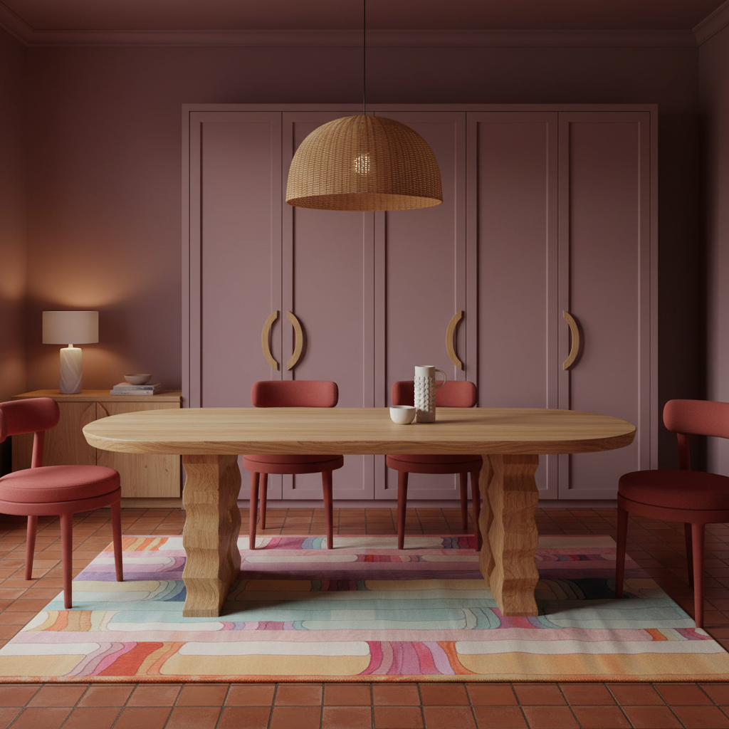 Spectrum Stripe Hand Tufted Rug
