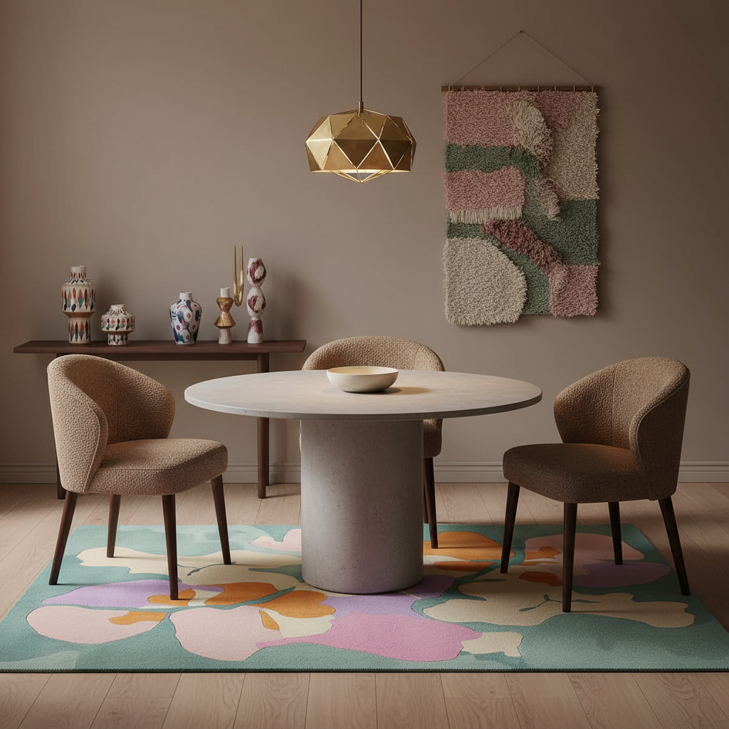 Vibrant Valley Flow Hand Tufted Rug