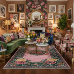 Victorian Bloom Hand Tufted Wool Rug