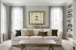 Framed room mockup - gold