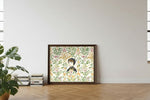 Framed room mockup - leaning
