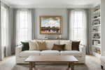 Framed room mockup - gold