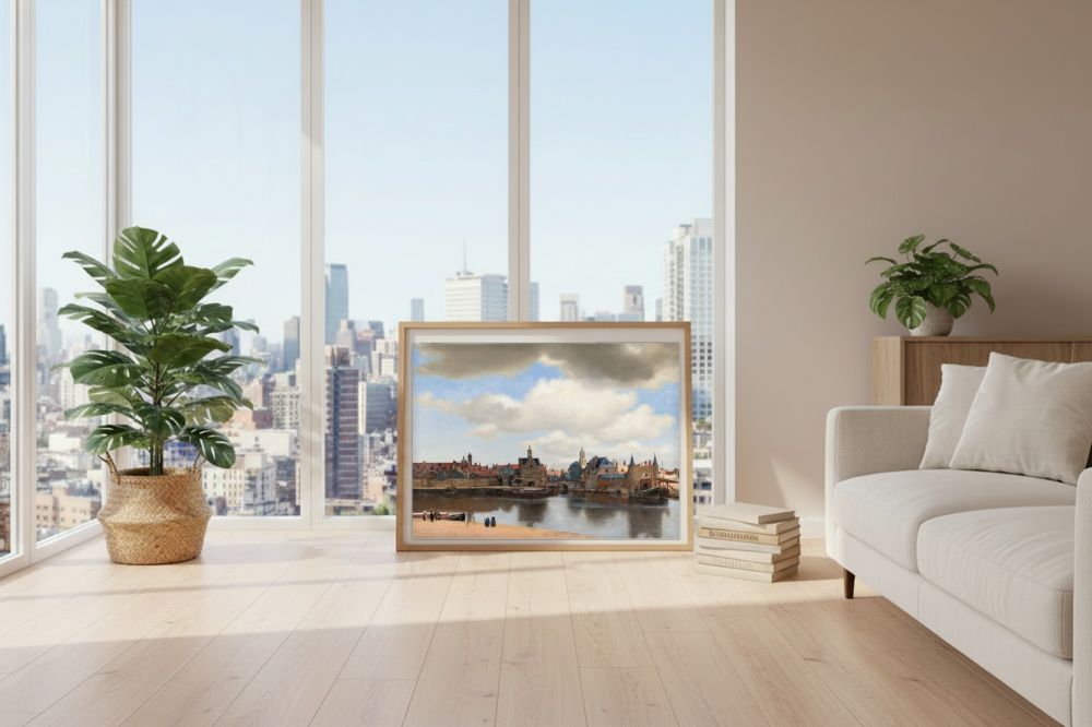 Framed room mockup - loft