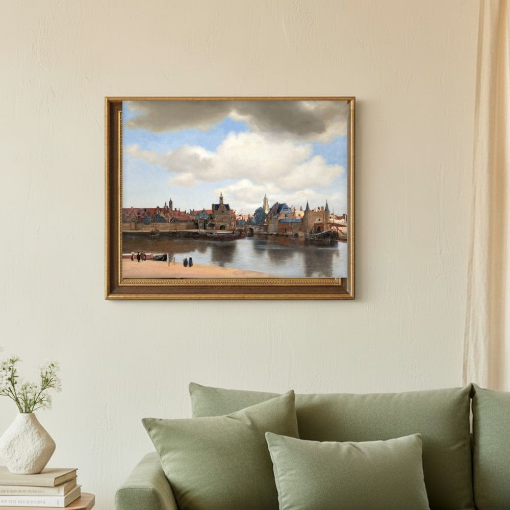 Framed room mockup - sage