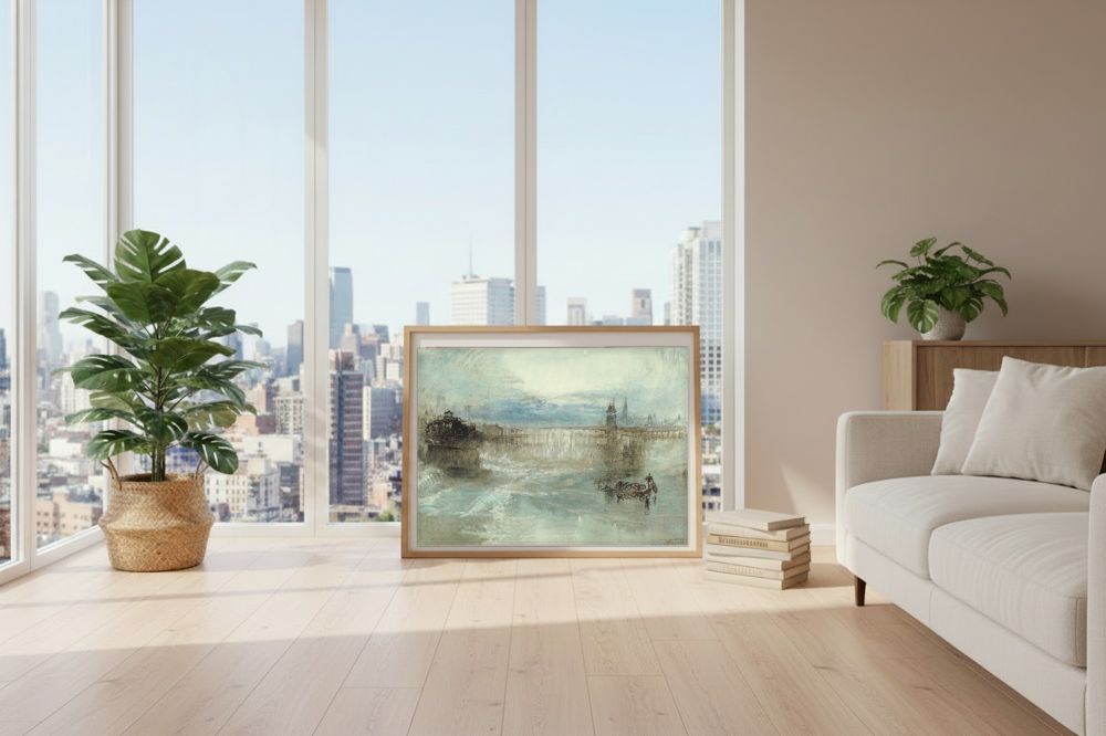 Framed room mockup - loft