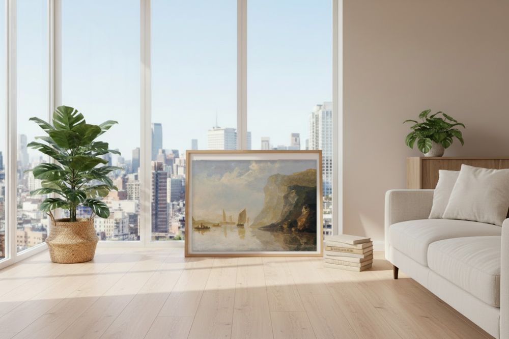 Framed room mockup - loft
