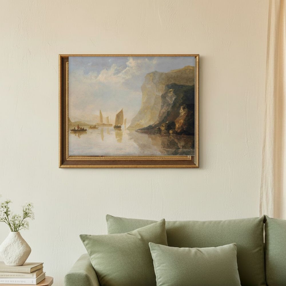 Framed room mockup - sage