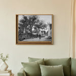Framed room mockup - sage