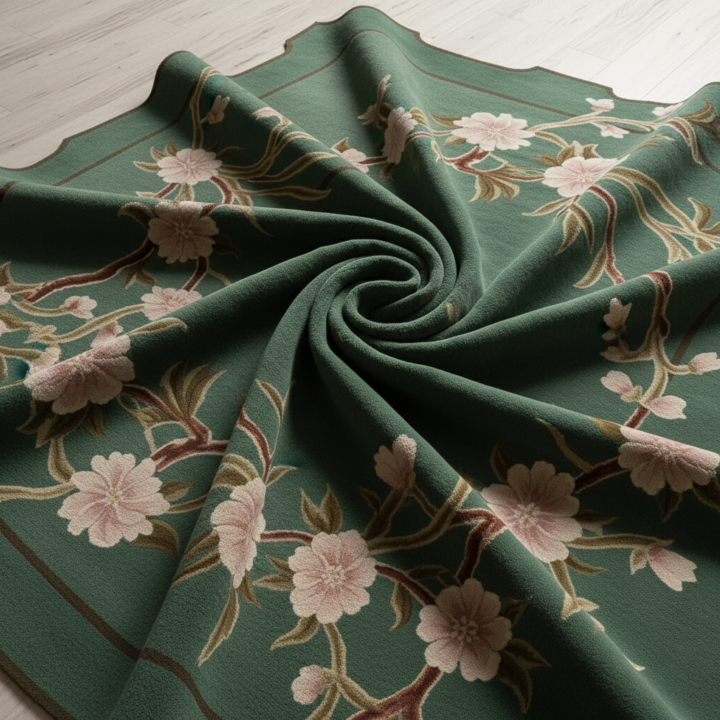 Vine Meadow Hand Tufted Wool Rug