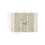 Vintage Botanic Light Brown Wallpaper