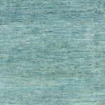 Top view of a Vintage Floral Bordered Chinoiserie Blue Wool Hand Knotted Area Rug, showcasing its elegant blue tones and intricate texture, perfect for large living room rugs and living room area rugs.