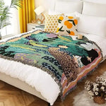 The Vintage Inspired Boho Crochet Throw Blanket is a beautifully crafted piece that combines timeless vintage charm with bohemian flair. Made from soft, high-quality yarn, this throw features intricate crochet patterns that create a cozy, textured look. The design is a perfect blend of classic and modern, with a relaxed, boho aesthetic that complements a variety of interior styles. Whether draped over a couch, bed, or chair, this throw blanket adds warmth, comfort, and a touch of artistic elegance 