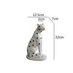 Vintage Inspired Leopard Candle Holder