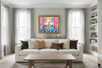 Framed room mockup - gold