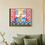 Framed room mockup - sage