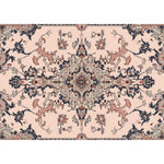 This Vintage Manor Hand Tufted Area Rug showcases an intricate Persian design, perfect for adding a touch of elegance to dining rooms, bedrooms, or formal dining areas. Made from high-quality wool, this vintage rug features a detailed pattern with rich colors, making it an ideal choice for those seeking sophisticated bedroom area rugs or formal dining room rugs.