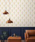 Vintage Pastel Art Deco Fans Wallpaper