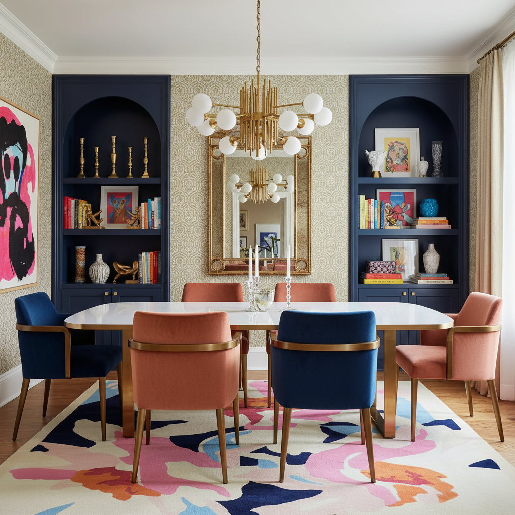 Vivid Flora Mirage Hand Tufted Rug