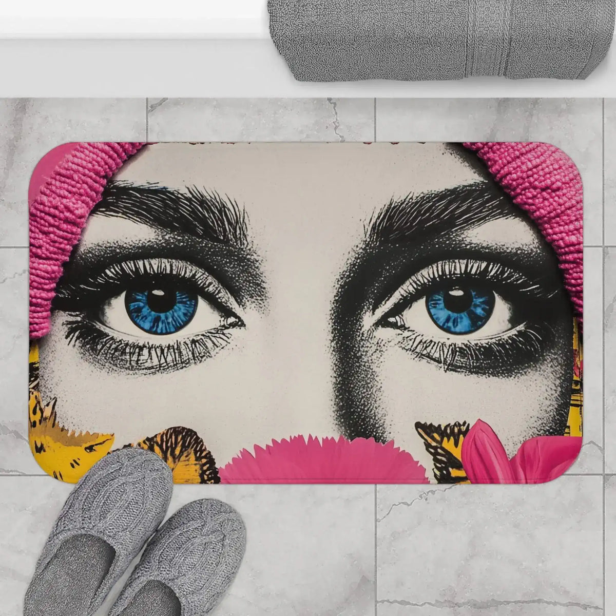Vivid Gaze Bath Mat - MAIA HOMES