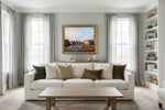 Framed room mockup - gold