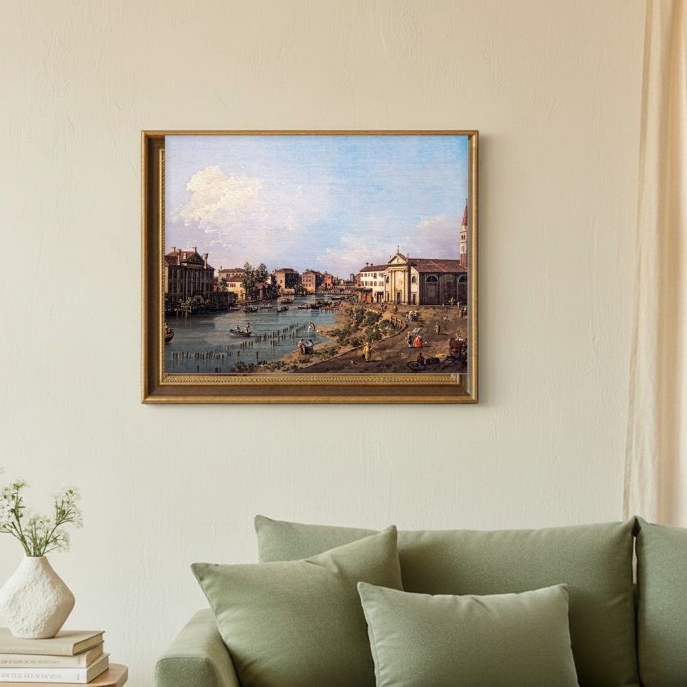 Framed room mockup - sage