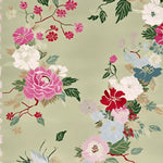 Vibrant Wandering Blooms Hand Tufted Area Rug featuring a stunning floral pattern. This wool rug is perfect for adding a touch of elegance to living room spaces. Ideal for those seeking stylish living room area rugs.