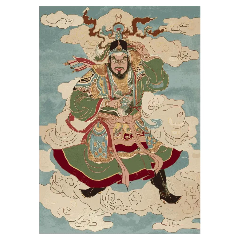 Warrior of the Sky Hand Tufted Rug