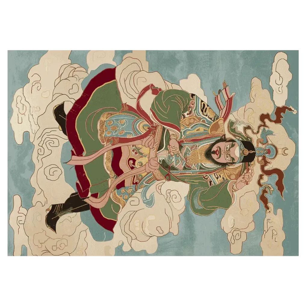 Warrior of the Sky Hand Tufted Rug