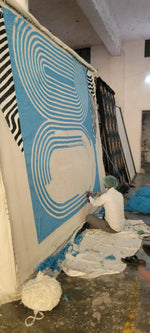 Water Earth and Sun Hand Tufted Wool Rug - MAIA HOMES