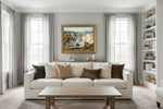 Framed room mockup - gold