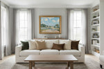 Framed room mockup - gold
