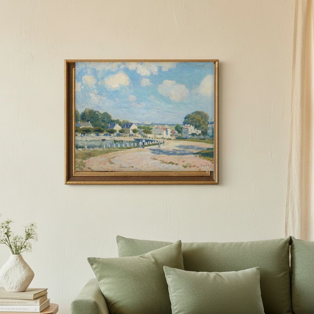Framed room mockup - sage