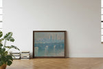 Framed room mockup - leaning