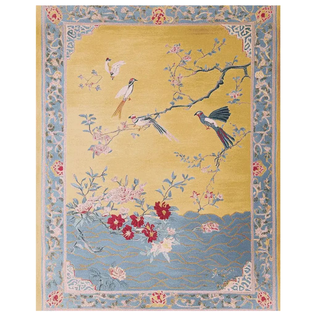 Waves and Whispers Hand Tufted Rug