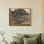 Framed room mockup - sage