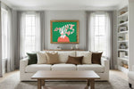 Framed room mockup - gold