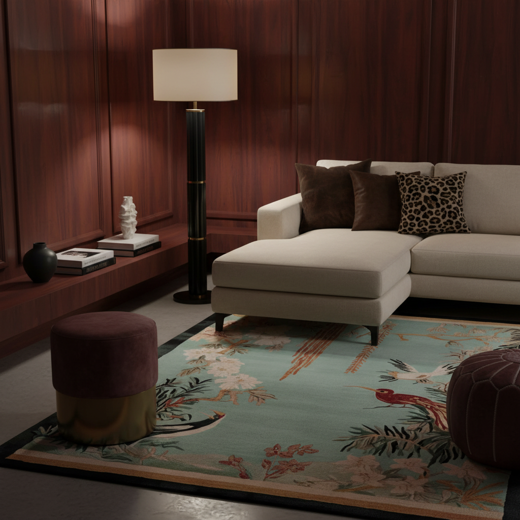 Whispering Willow Hand Tufted Rug