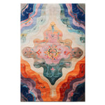 This vibrant Whispers Road Hand Tufted Wool Rug features a stunning abstract design with rich colors and intricate patterns, perfect for adding a touch of elegance to your living space. Ideal for those seeking living room rugs 8x10, this vintage-inspired wool rug beautifully complements any decor style, making it a standout piece in your collection of rugs for living room.