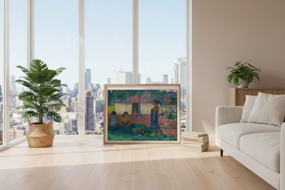 Framed room mockup - loft