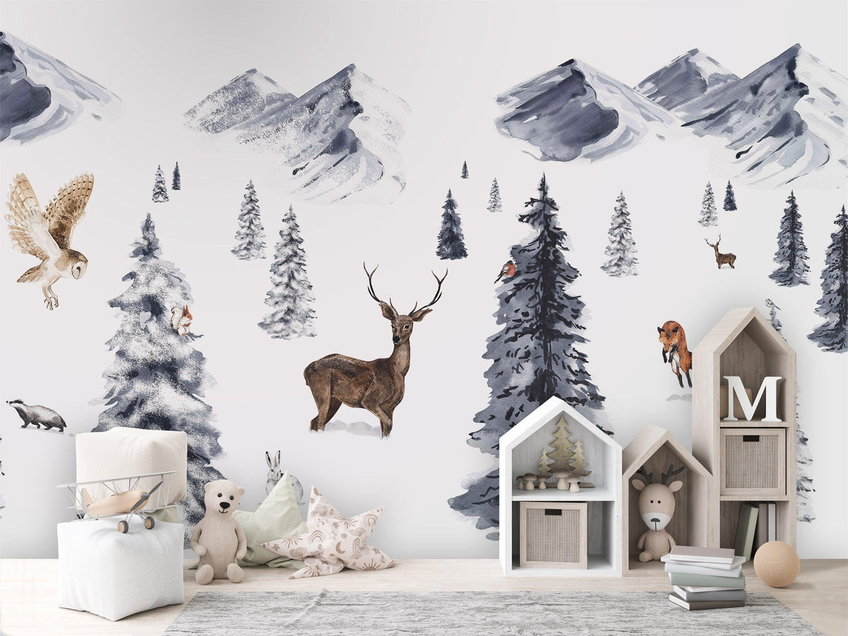 Winter Wonderland Wallpaper Mural