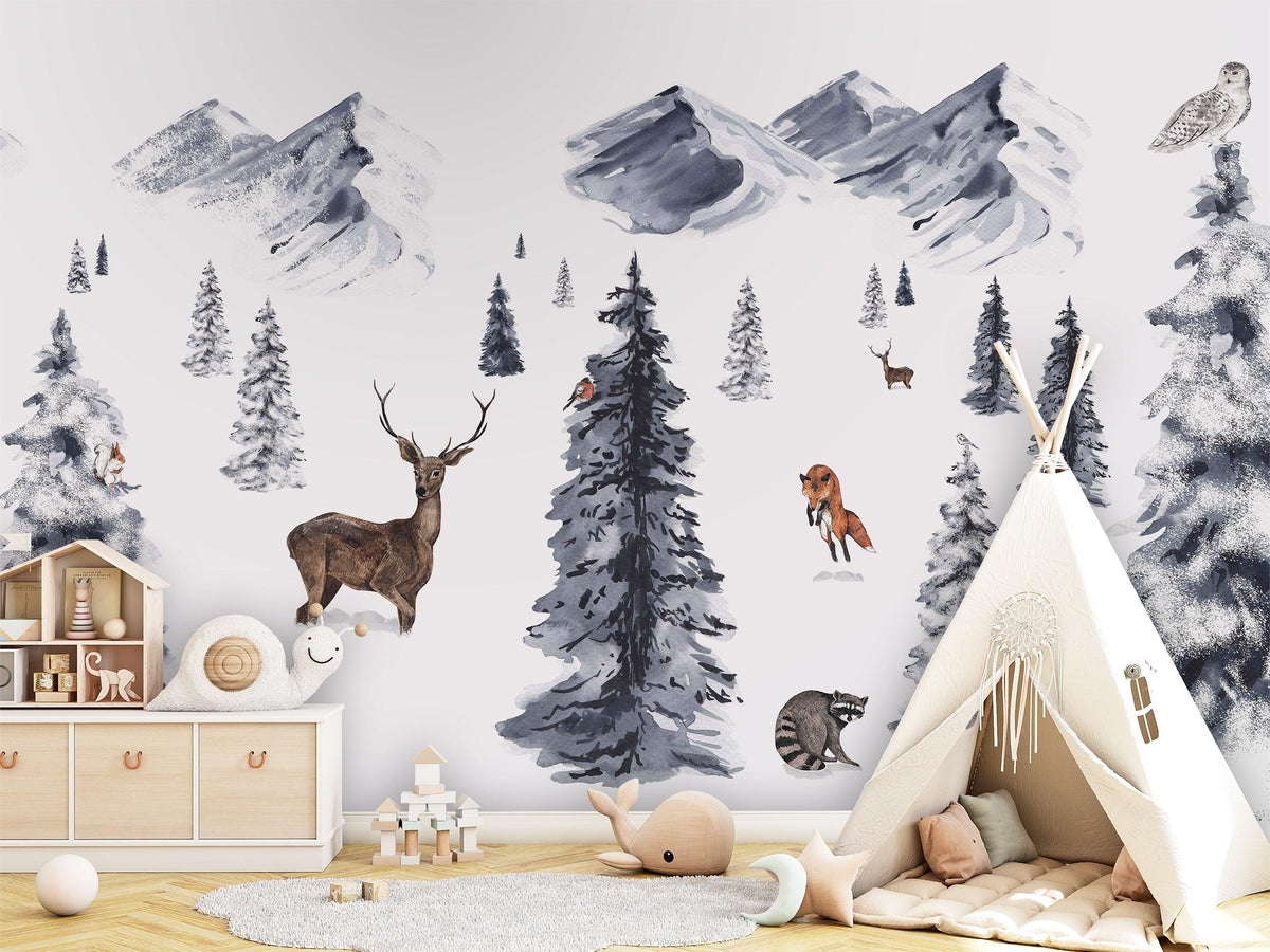 Winter Wonderland Wallpaper Mural