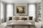 Framed room mockup - gold